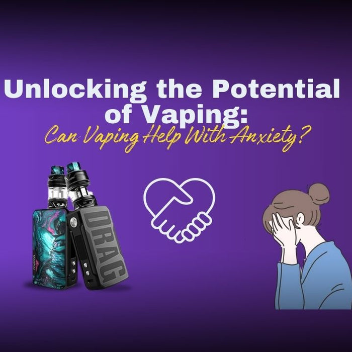 Can vaping help with Anxiety