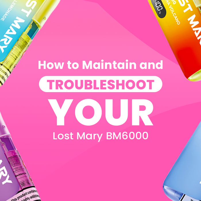 Maintain and Troubleshoot Your Lost Mary BM6000 Kit