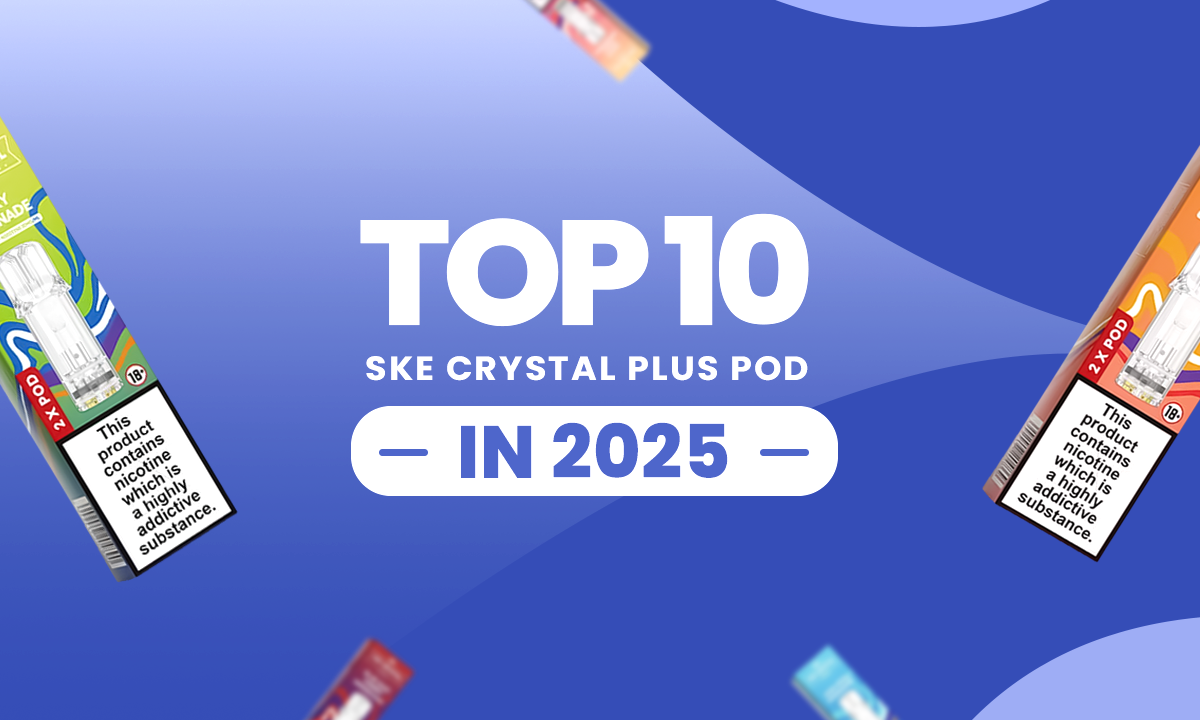 Top 10 SKE Crystal Plus Flavour Pods