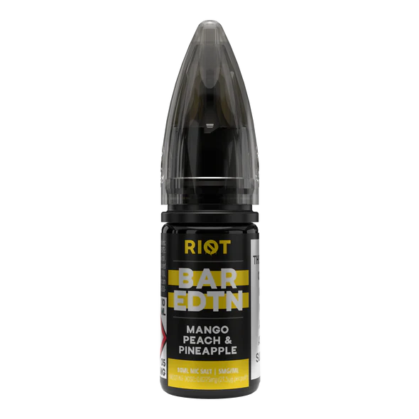 Mango Peach Pineapple Nic Salt by Riot Squad Bar Edtn