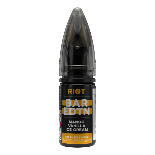 Mango Vanilla Nic Salt by Riot Squad Bar Edtn