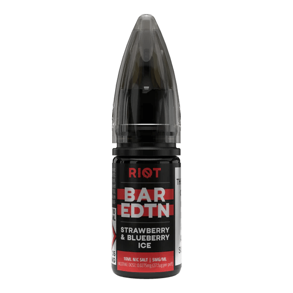 Strawberry Blueberry Ice Nic Salt by Riot Squad Bar Edtn