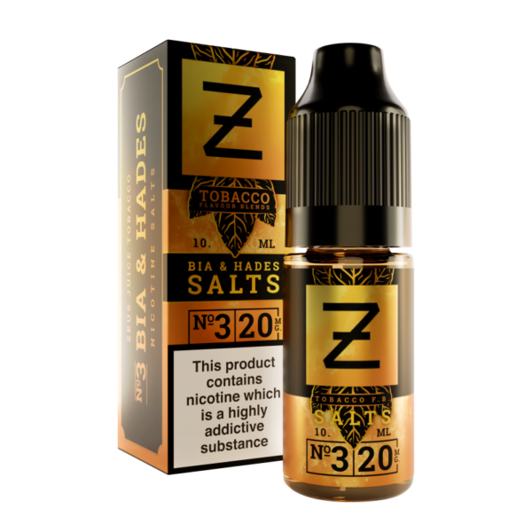 Bia And Hades Salts Nic Salt E-Liquid by Zeus Juice