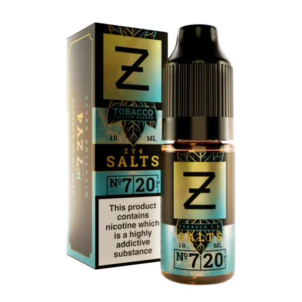 Zy4 Salts Nic Salt E-Liquid by Zeus Juice