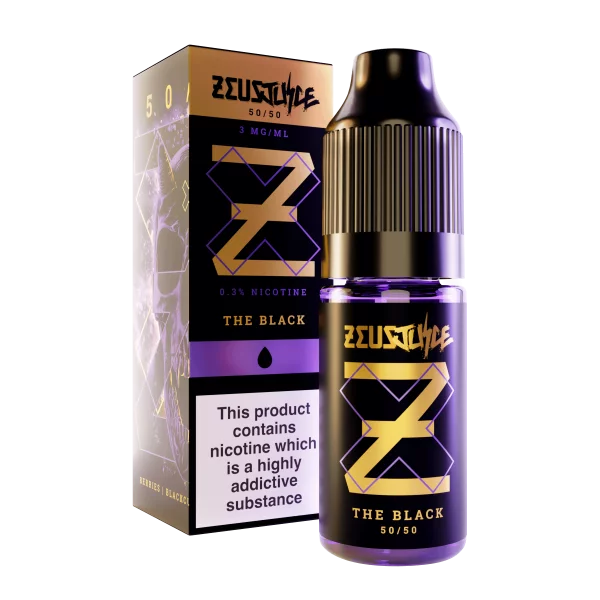 The Black E-liquid by Zeus Juice