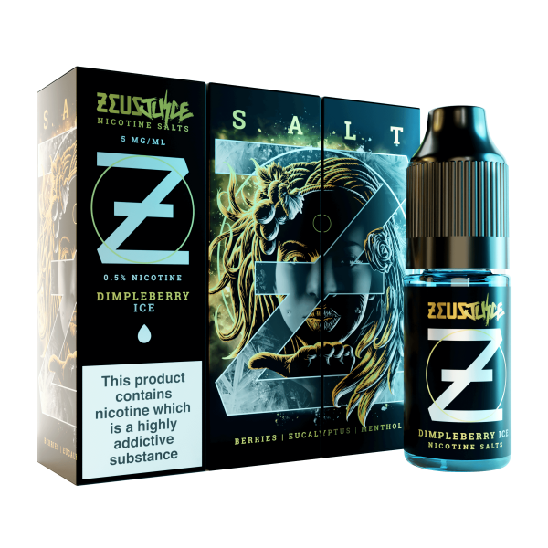 Dimpleberry Ice Nic Salt E-Liquid by Zeus Juice