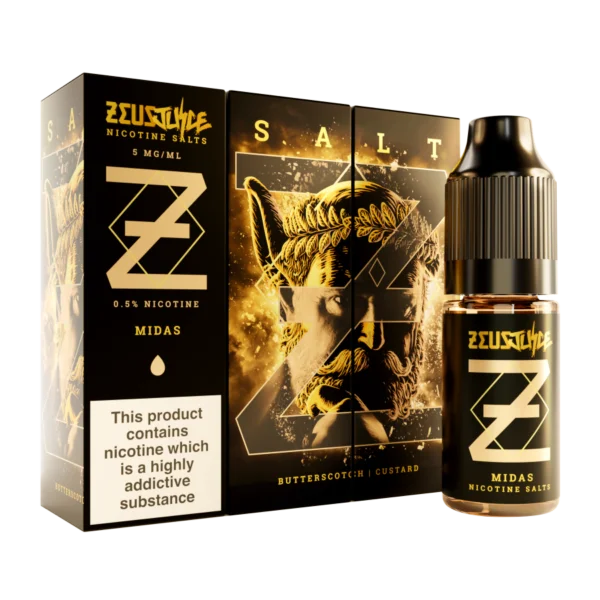 Midas Nic Salt E-Liquid by Zeus Juice