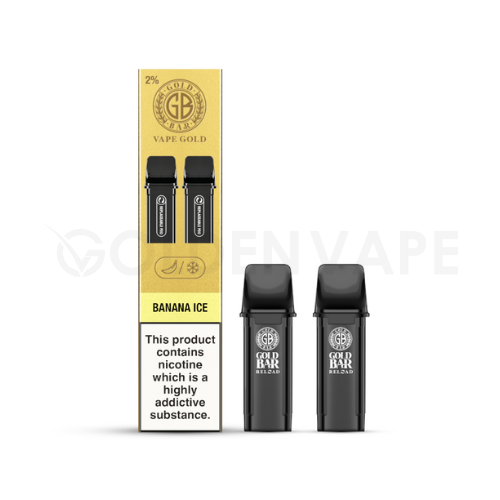 Gold Bar Reload Banana Ice Prefilled Pods