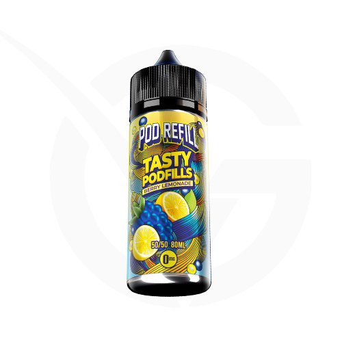Berry Lemonade Shortfill E-liquid by Pod Refill Tasty Podfills