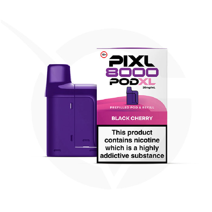 Black Cherry Pixl 8000 Refill Pods
