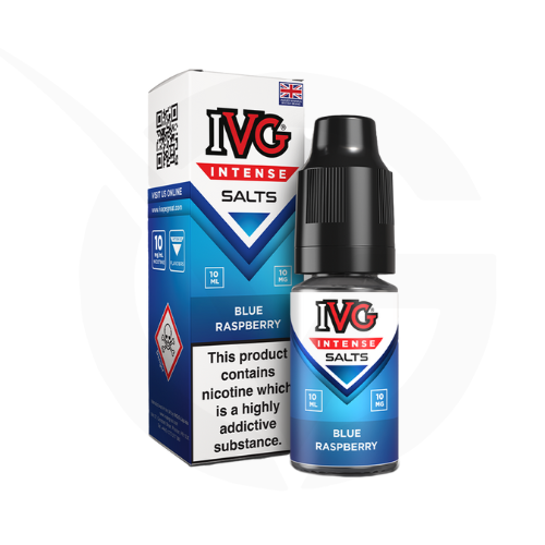 IVG Intense Nic Salt E Liquid Blue Raspberry