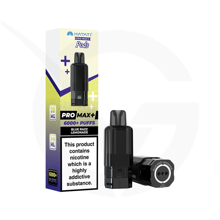 Blue Razz Lemonade Hayati Pro Max Plus Refill Pods