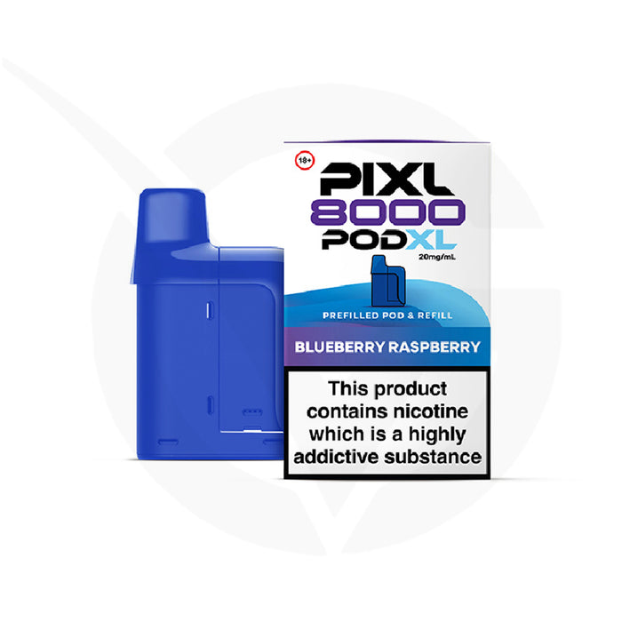 Blueberry Raspberry Pixl 8000 Refill Pods