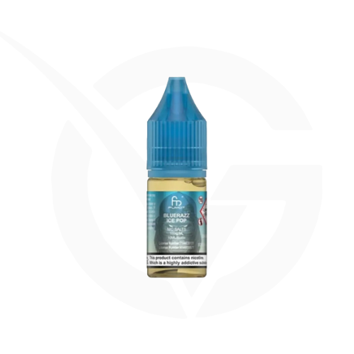 Blue Razz Ice Pop Nic Salt E-Liquid By R and M Tornado 7000