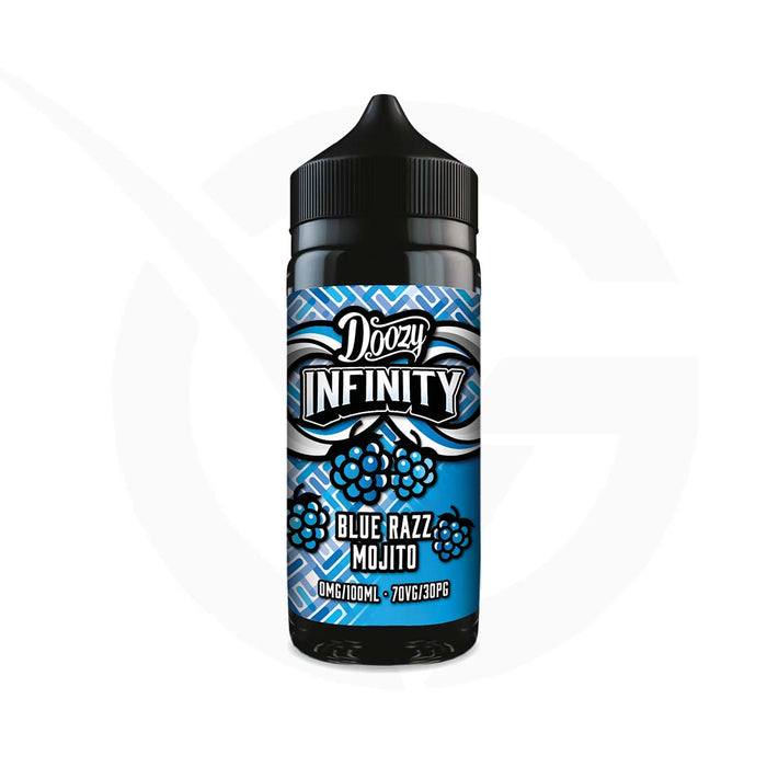 Blue Razz Mojito 100ml Shortfill E-Liquids Doozy Infinity