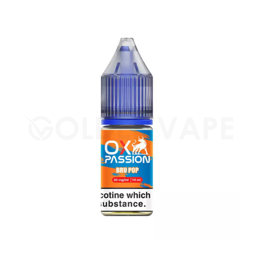 Bru Pop Nic Salt E-Liquid By Oxva OX Passion