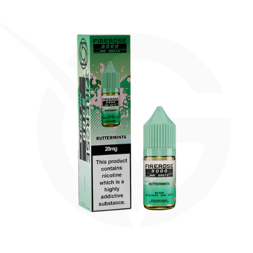 Butter Mints 10ml Nic Salt E-Liquid By Firerose 5000