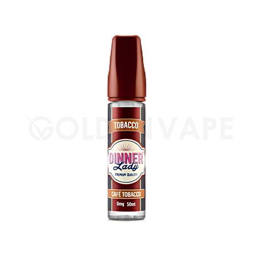 Cafe Tobacco 50ml Shortfill E-Liquid By Dinner Lady