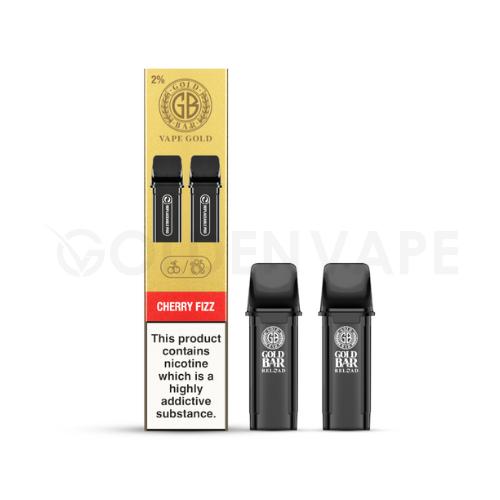 Gold Bar Reload Cherry Fizz Prefilled Vape Pods ‑ 20mg