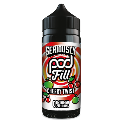 Cherry Twist 100ml (50/50) Shortfill E-liquid by Seriously Pod Fill