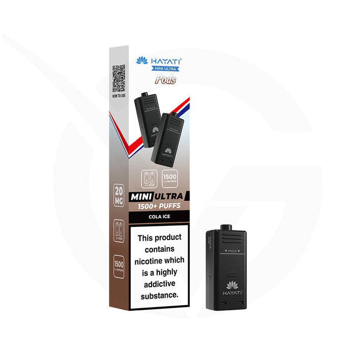 Cola Ice Hayati Mini Ultra 1500 Refill Pods