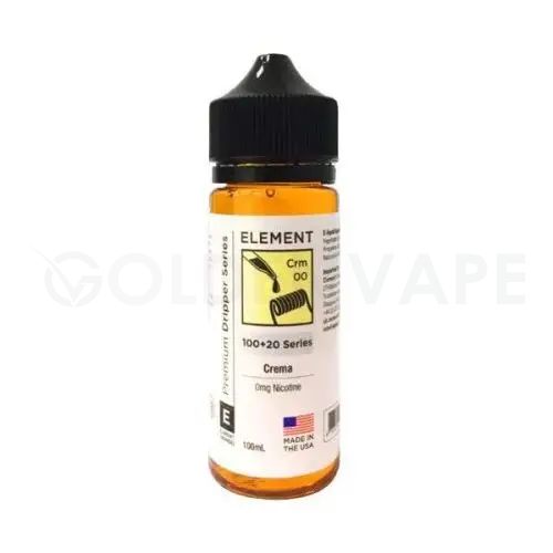 Crema 100ml Shortfill E-Liquid By Element