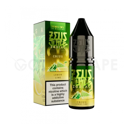 Crius 10ml Nic Salt E-Liquid By Zeus Juice Zodiacs