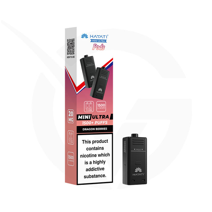 Dragon Berries Hayati Mini Ultra 1500 Refill Pods