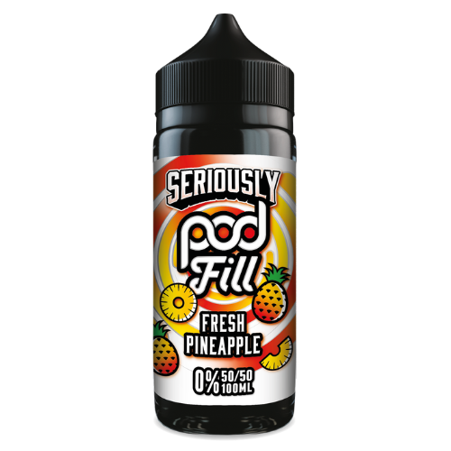 Fresh Pineapple 100ml (50/50) Shortfill E-liquid by Seriously Pod Fill
