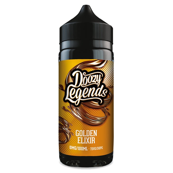 Golden Elixir 100ml Shortfill E-Liquid by Doozy Legends