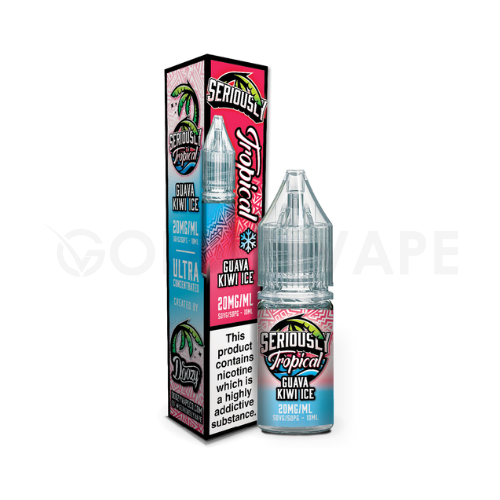 Seriously Tropical Guava Kiwi Ice Nic Salt E-liquid