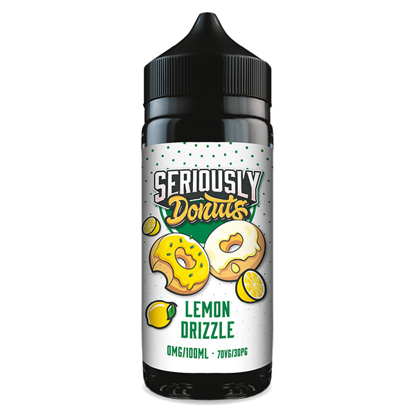 Lemon Drizzle 100ml Shortfill E-Liquid By Seriously Donuts