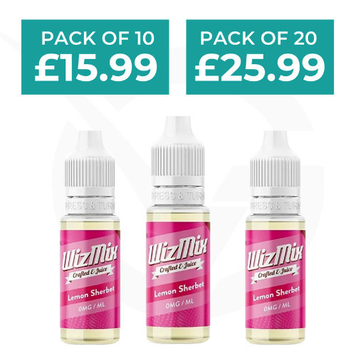 Lemon Sherbet 10ml E-Liquid By Wizmix