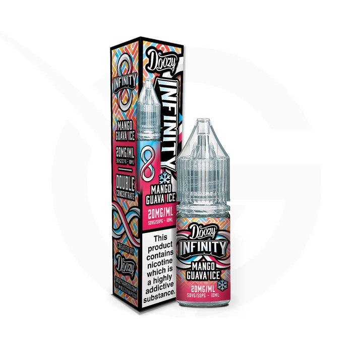 Mango Guava Ice 10ml Nic Salt E-Liquid by Doozy Infinity