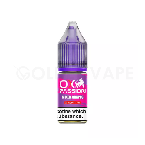 Mixed Grapes Nic Salt E-Liquid By Oxva OX Passion