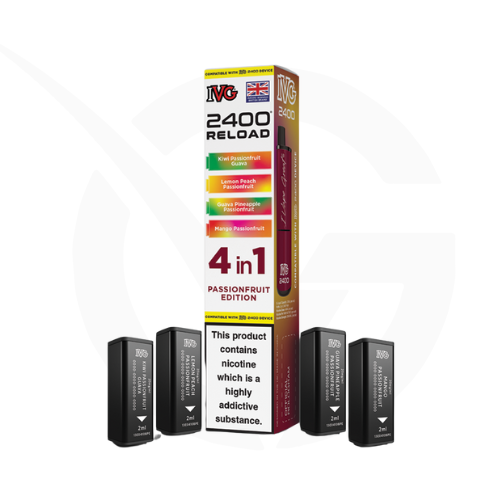Passionfruit Edition Prefilled Pods By IVG 2400 Reload