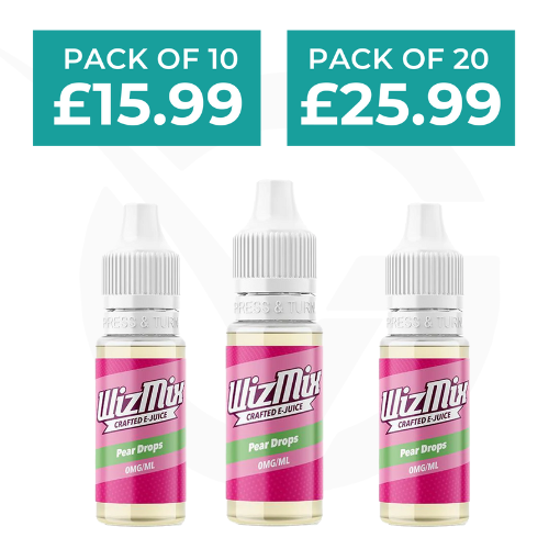 Pear Drops 10ml E-Liquid By Wizmix