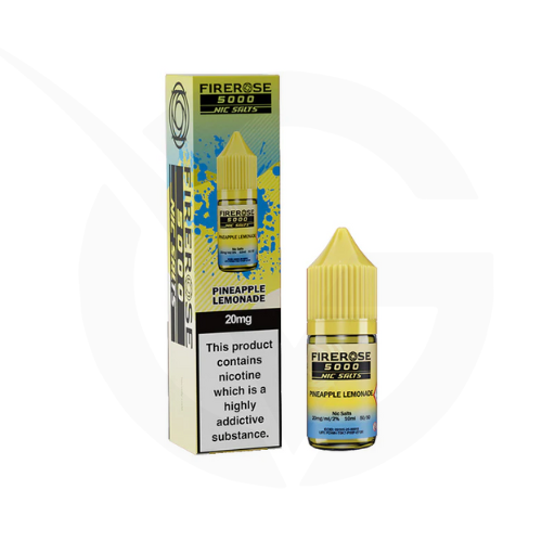 Pineapple Lemonade 10ml Nic Salt E-Liquid By Firerose 5000