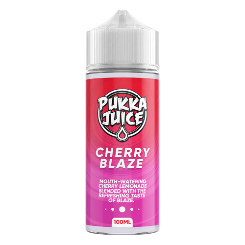 Cherry Blaze Shortfill E-Liquid By Pukka Juice