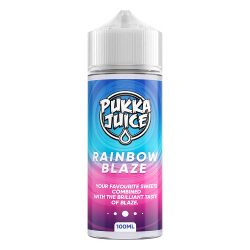 Rainbow Blaze Shortfill E-Liquid By Pukka Juice