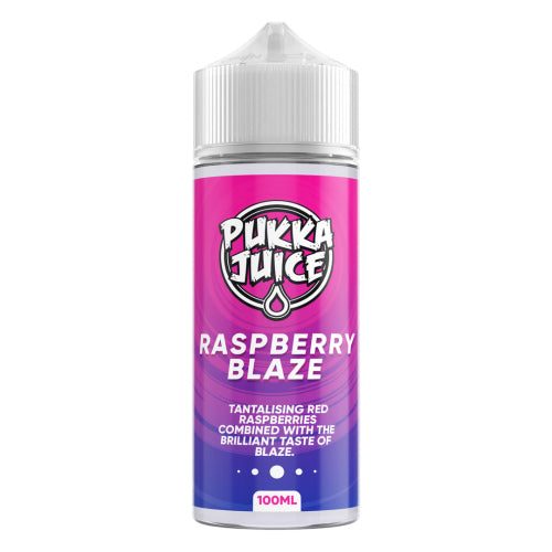 Raspberry Blaze Shortfill E-Liquid By Pukka Juice