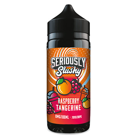 Raspberry Tangerine 100ml Shortfill E-Liquid By Seriously Slushy