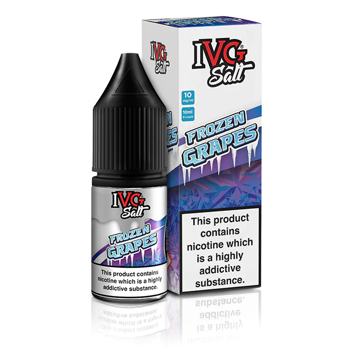Frozen Grapes 10ml Nic Salt E-liquid by IVG
