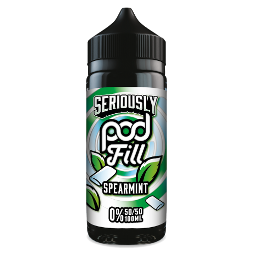 Spearmint 100ml (50/50) Shortfill E-liquid by Seriously Pod Fill