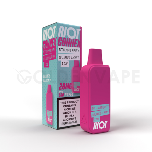 Strawberry Blueberry Ice Connex Prefilled Pods by Riot Squad