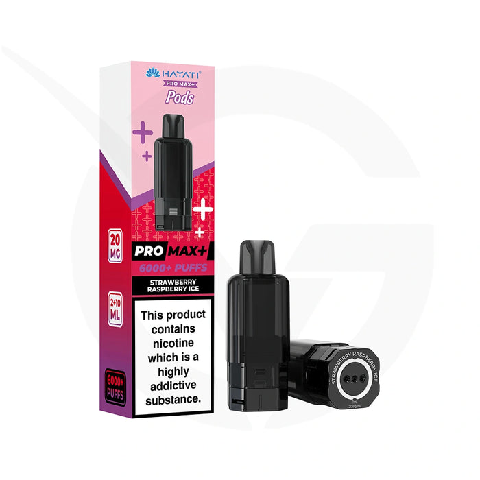 Strawberry Raspberry Ice Hayati Pro Max Plus Refill Pods