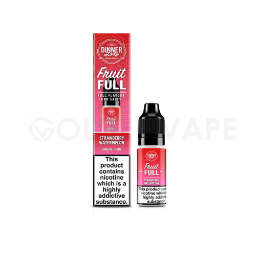 Dinner Lady Fruit Full Bar Salts Strawberry Watermelon Nic Salt E-Liquid