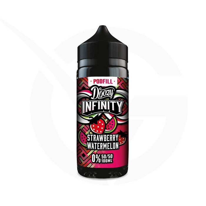 Strawberry Watermelon 50/50 100ml Shortfill Doozy Infinity Pod Fill