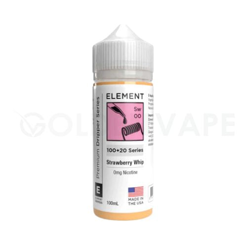 Strawberry Whip 100ml Shortfill E-Liquid By Element