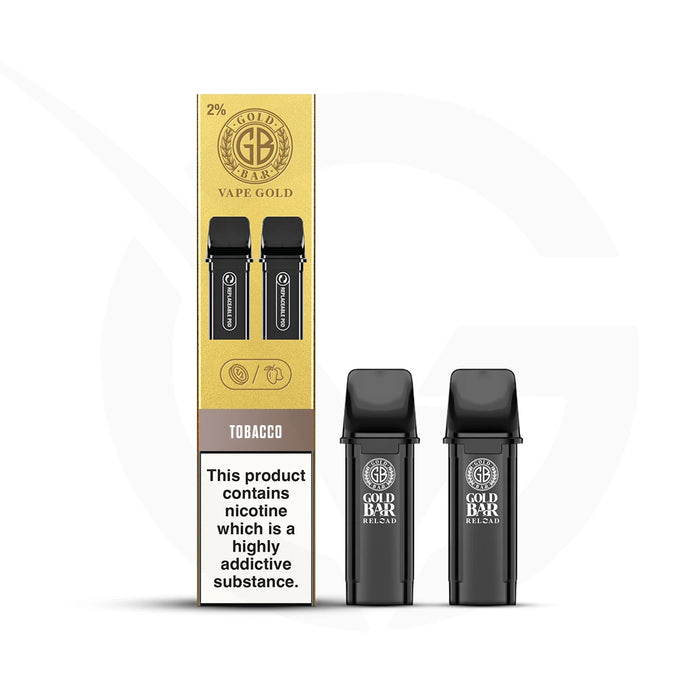Tobacco Gold Bar Reload Prefilled Pods